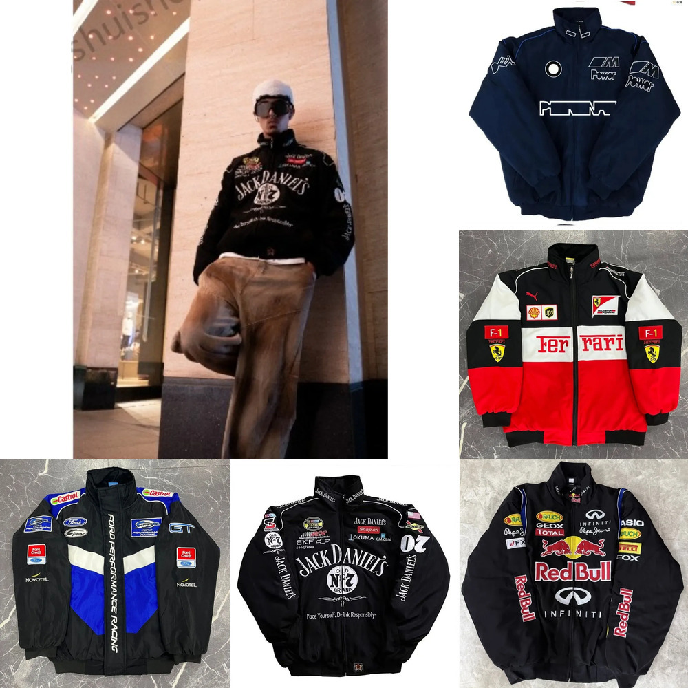 Spring and Autumn F1 Racing Suit Single Layer Windbreaker Ultra Lightweight Windproof Jacket Motorcycle Baseball Suit for Men and Women ww