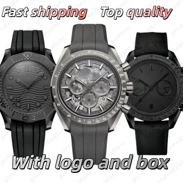 2026 AAA Omgs Watches Seamasters 300 Omgegawatchs Automatic Luxury Designer Mens Watches James Bond Men Chronograph Automatic/Quartz Movement Watch With Box