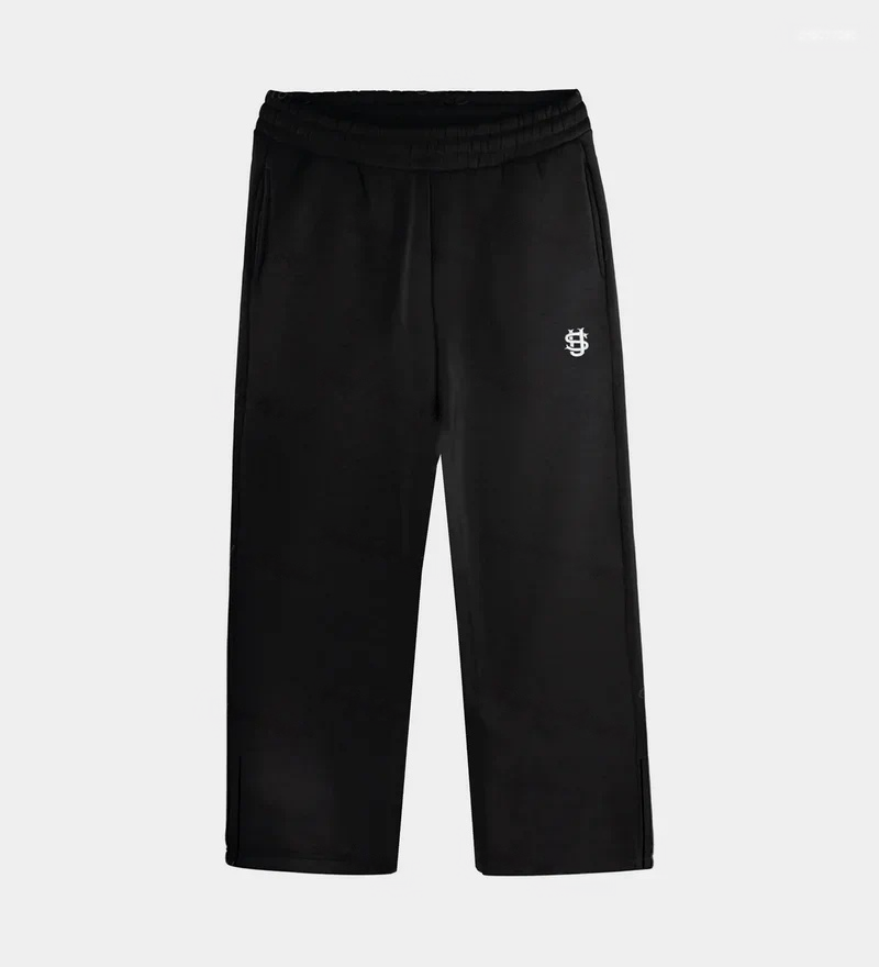 Men's Pants Embroidery Baggy Joggers Black sweatpants Drawstring tracksuit Elastic Waist Casual clothes Streetwear Men's Clothing