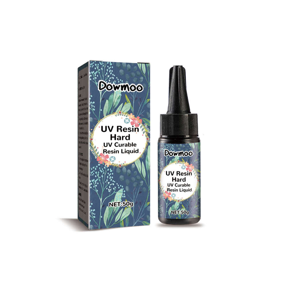 DOWMOO DIY Handmade Clear Crystal UV Shadowless Resin Quick-Drying Glue S260202