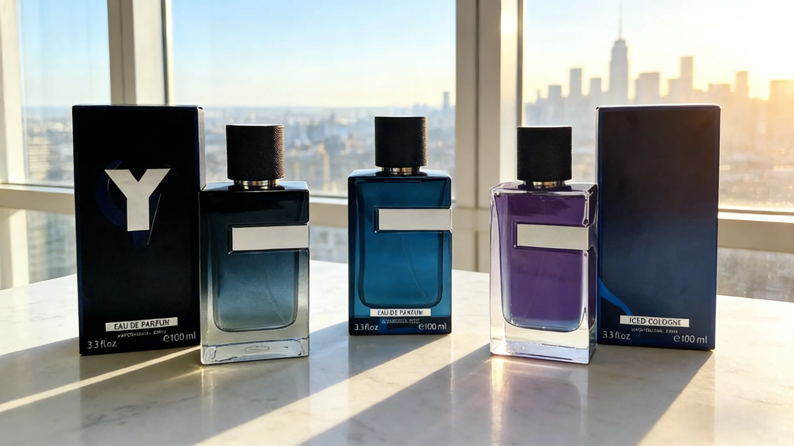Brand MAN perfume Cologne ICE COLOGNE Man Perfume Y Male Perfume Elegant Fragrance Spray 100ml 3.4 Fl.oz Smell Bottle Fast Ship