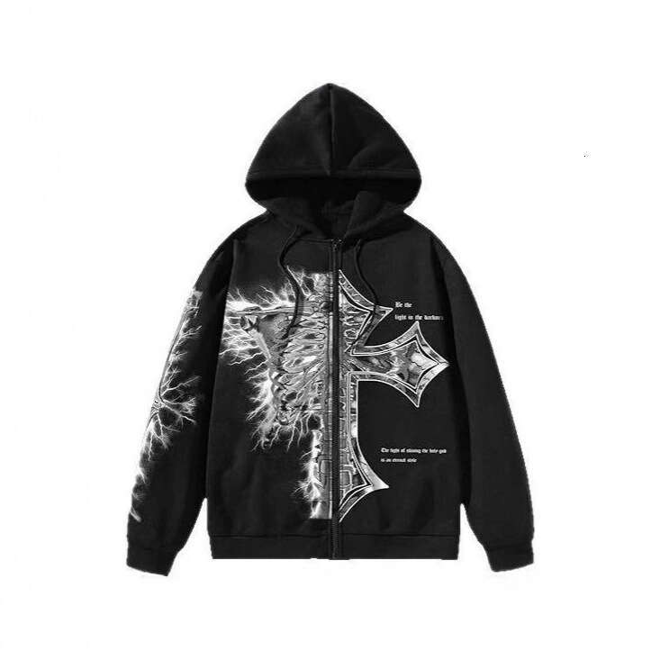 Unisex Hoodie Sweat Shirts Style Autumn Winter Hooded Cardigan Sweatshirt Digital Print Jacket Streetwear Comfortable Soft Casual Loose Fit Casual Sty