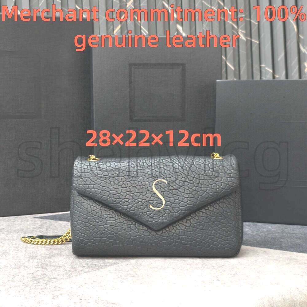 Luxury Designer bags Womens leather envelope bag LE CASSANDRES cosmeticmirror quality bag shoulder or as a handbag chain Shoulder