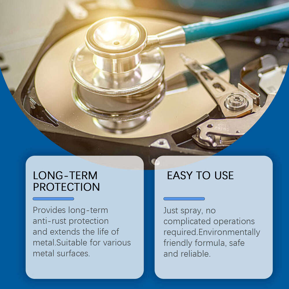 Jakehoe Anti-Rust Converter Metal Surface Accessories Iron Door Gear Bracket Rust Treatment Cleaner S260202