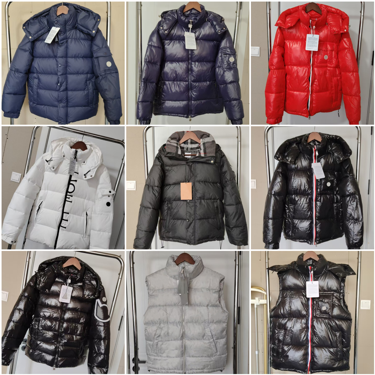 designer puffer jacket mens fashion designer winter puffer jacket high quality mens windbreaker thick luxury down jacket classic designer vest puffer size M-5XL