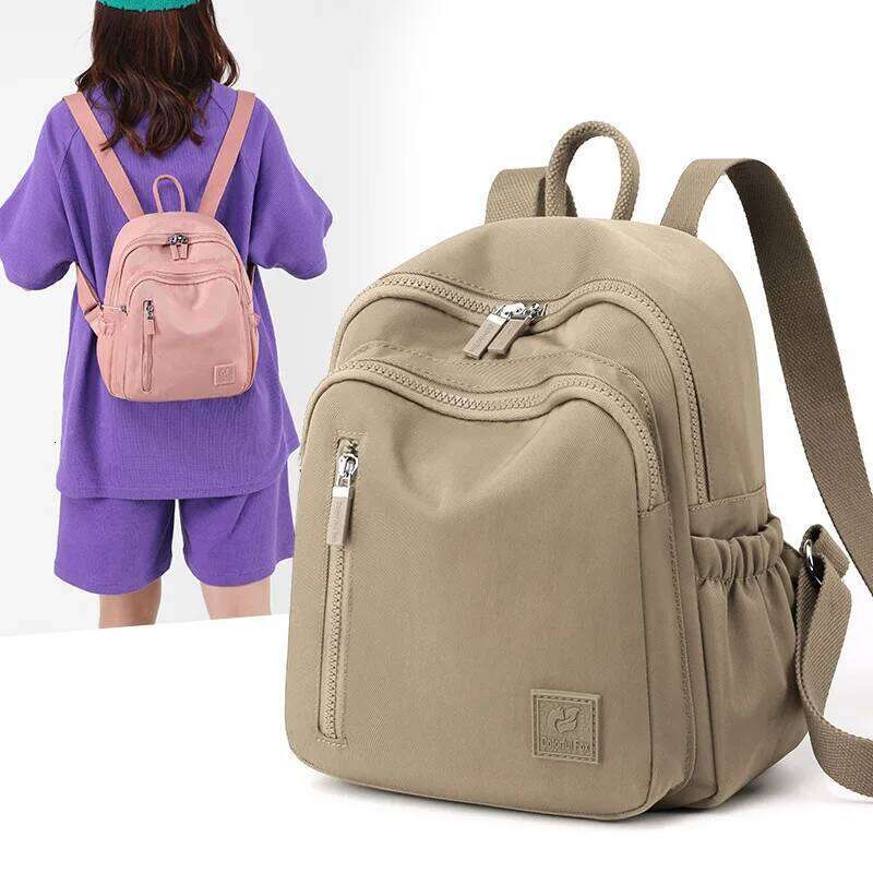 2025 Fashion Waterproof Nylon Female Women Preppy Style School Bags For Girls Small Travel Backpack Sac A Dos Z260202