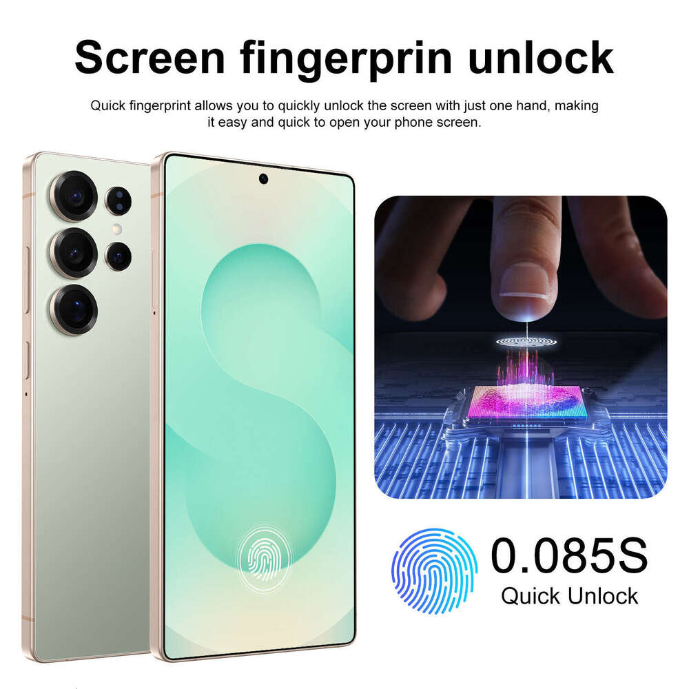 Famous brand cross-border S25 Ultra+Android 16+1T smart factory phone 7.3 large screen source manufacturer CKS