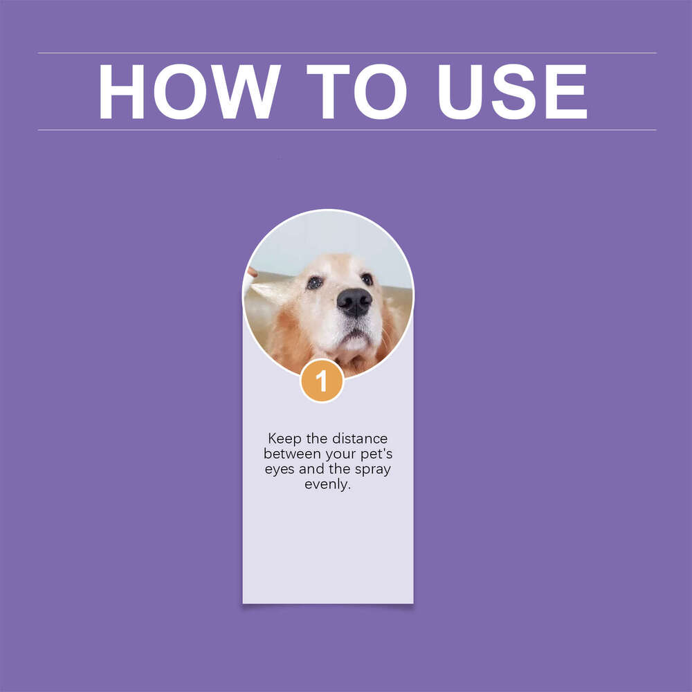 Yegbong Gentle Tear Stain Cleaning Pet Eye Moisturizing Care Spray S260203