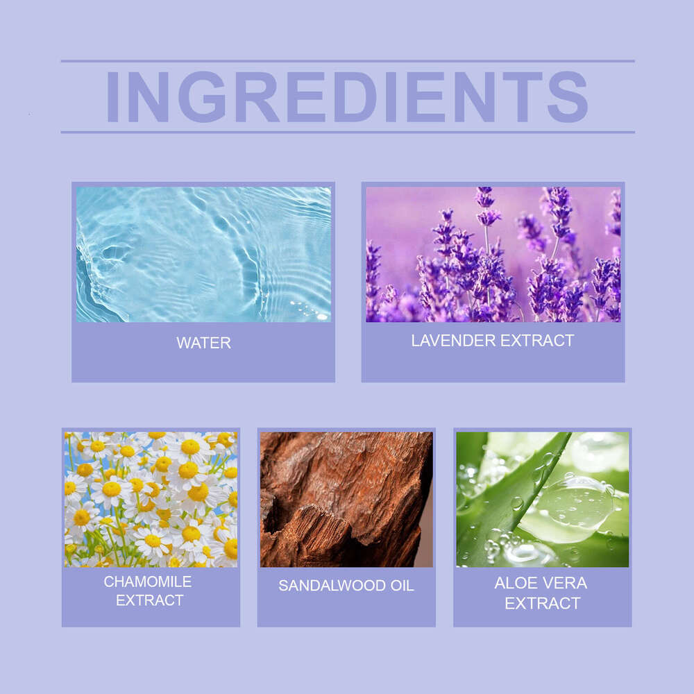 Ximonth Lavender Improves Aid Nighttime Sleep Discomfort Relief Soothing Spray S260203