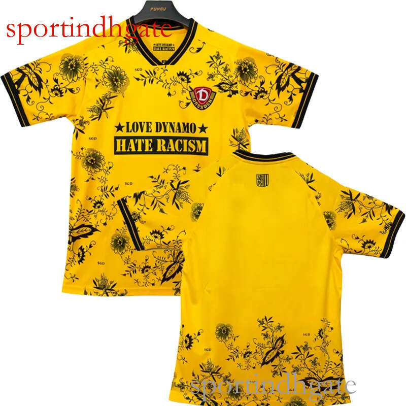 Dynamo Dresden Football Jerseys 2025-2026 Home & Away Kit with AMOAKO, HAUPTMANN, FABER, RISCH, MENZEL - Special Edition Mens Soccer Uniform Top quality