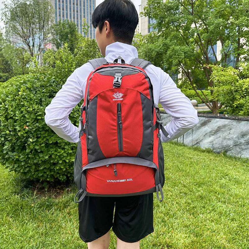 50L Outdoor Hiking Backpack New Model Sports Travel Large Capacity Double-Shoulder Bag for Mountain Climbing And Camping Z260202