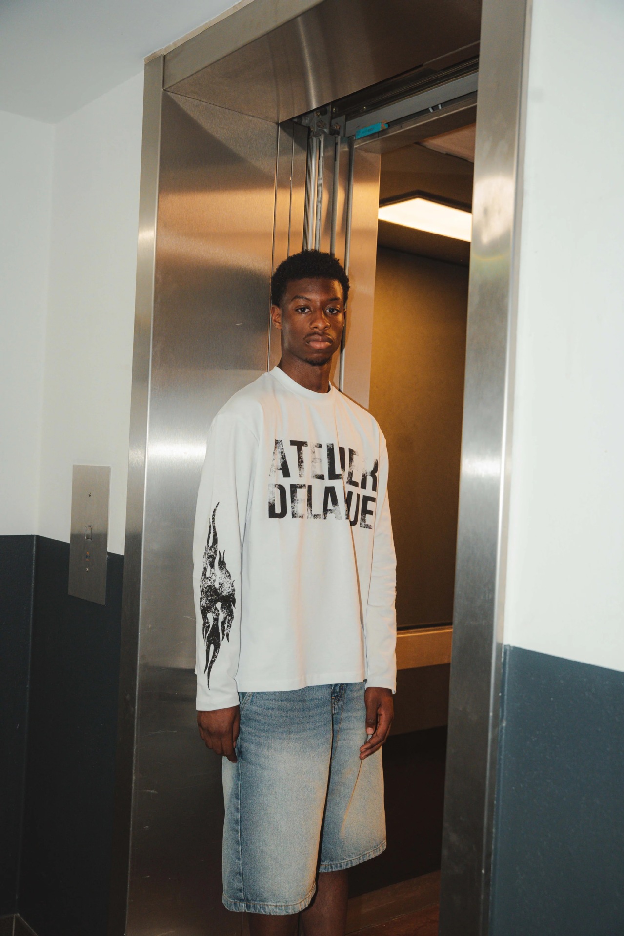 T Shirts Fashion Casual Y2K Harajuku Retro Niche Long Sleeve Print Letter Streetwear Hip hop Unisex Oversized Clothes Men's Clothing Free Shippin - view 6