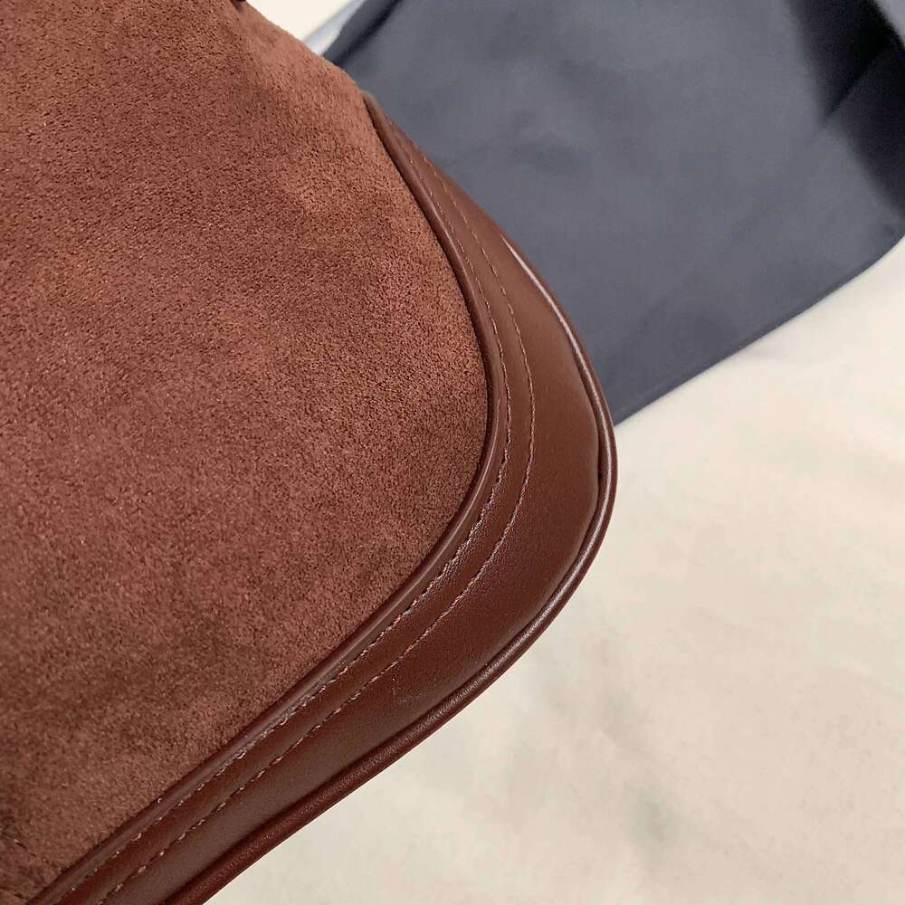 Faux Suede Leopard Shoulder Women New In 2025 PU Leather Vintage Handbags French Style Fashion Female Bags Designer Package C260204