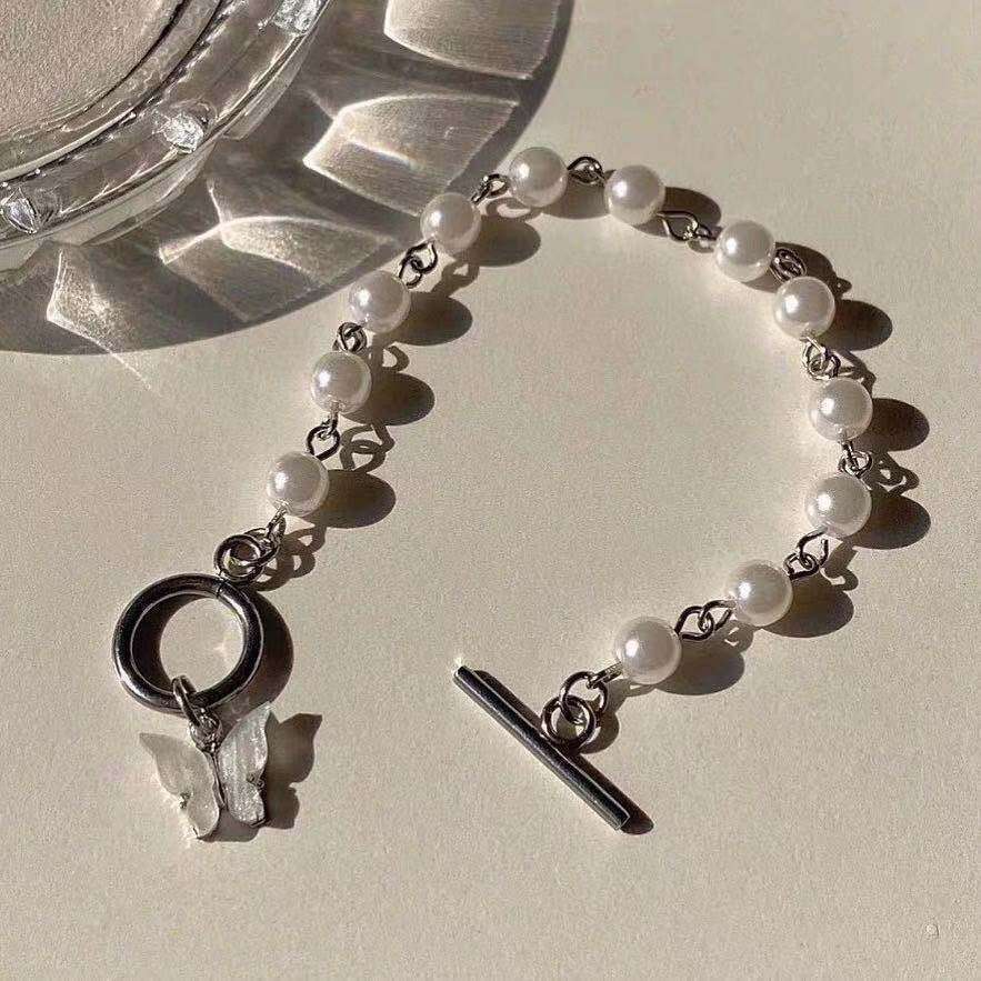 French Retro Pearl for Women Light Luxury Socialite Style Elegant High-end Niche Design Simple Versatile Fashion Bracelet - view 8