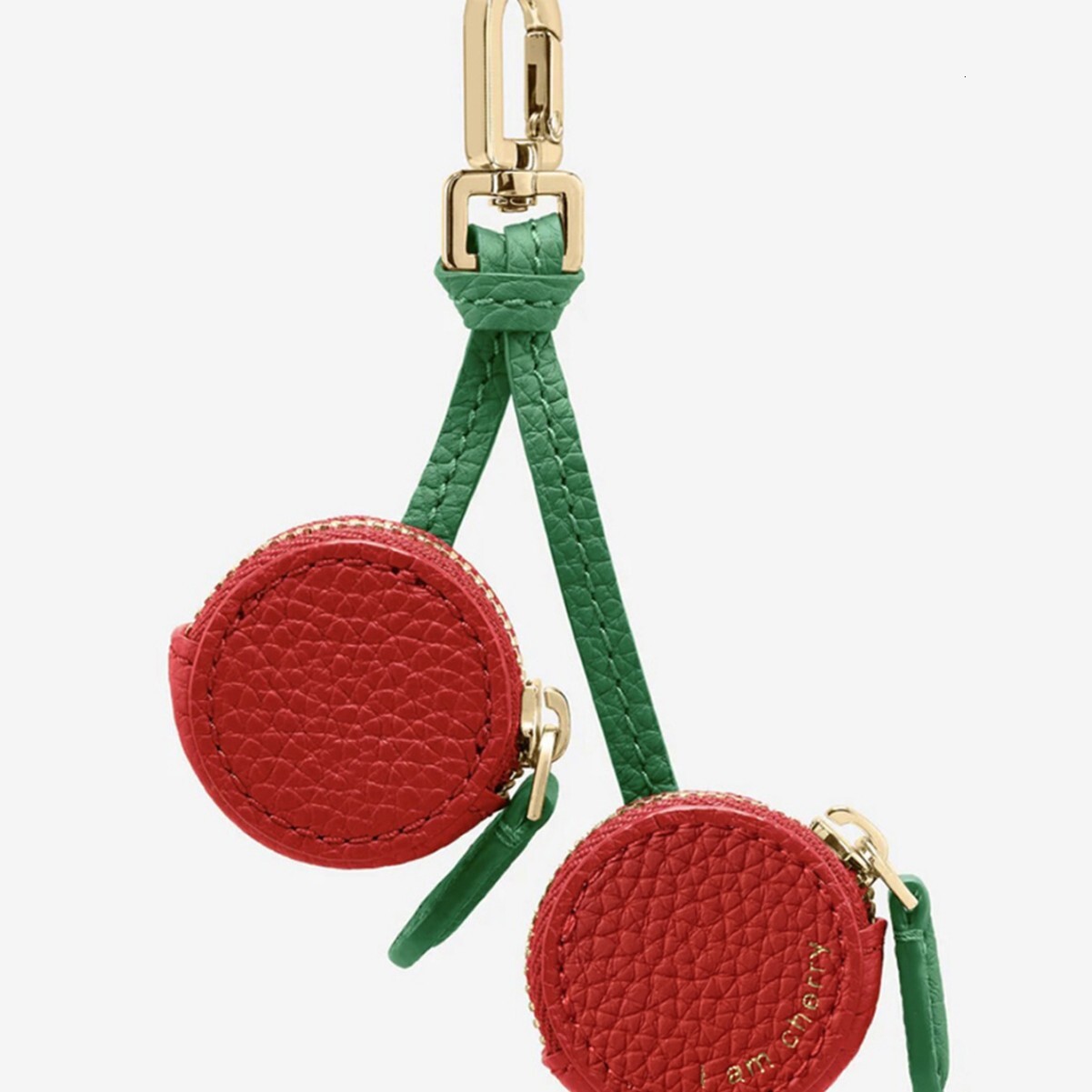 Cute Style Ornament Retro Y2K Purse Accessory Cherry Fruit Keychain Mini Cute Coin Pouch Exquisite Small Versatile Decoration Bag Pendant