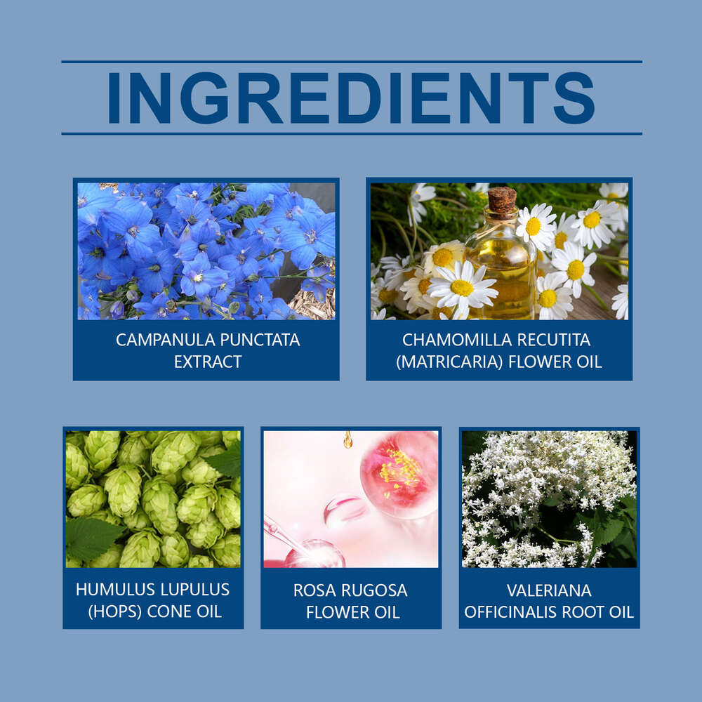 SOUTH MOON Blue Wind Chime Care Nighttime Sleep Fragrance Home Essential Oil Patch S260203