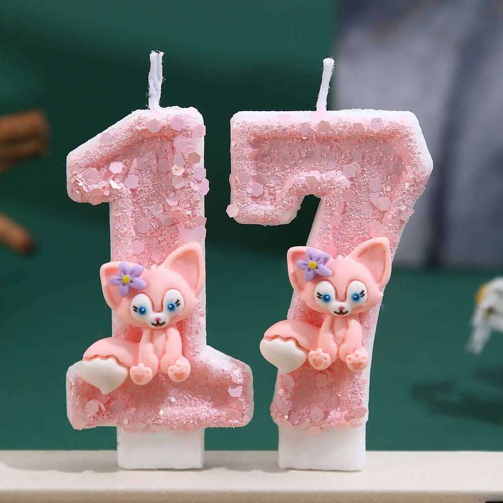 Cartoon Doll Creative Princess Cute Pink Birthday Cake Insert Anniversary Atmospheric Candle S260204