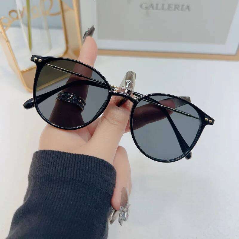 New Round Vintage Sunglasses Women Retro Luxury Designer Sun Glasses For Women's Sunglass Oculos De Sol Shades UV C260204