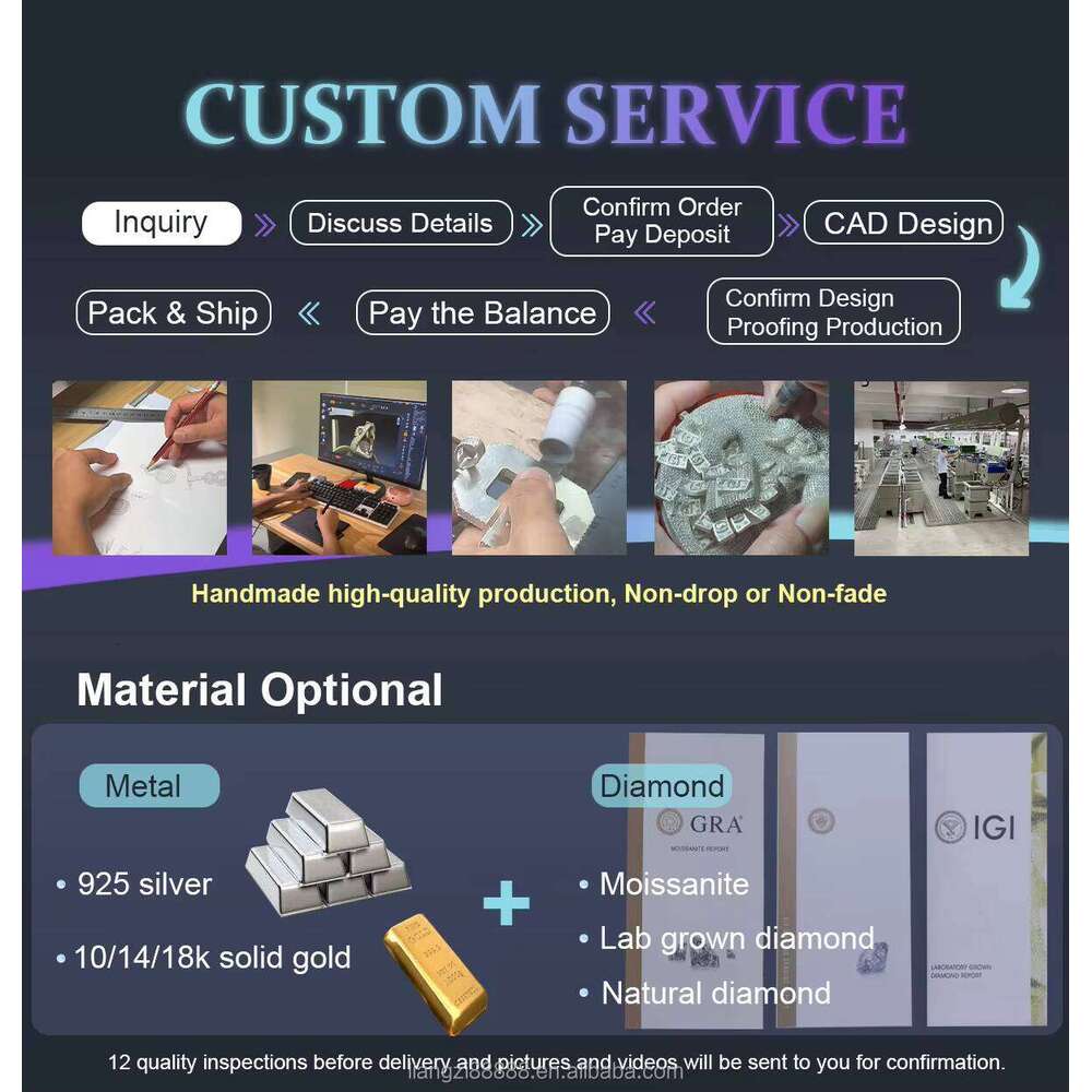 Custom Vvs Iced Out Moissanite 3D V For Vendetta Cartoon Hip Hop Pass Diamond Tester Silver Pendant Men - view 5