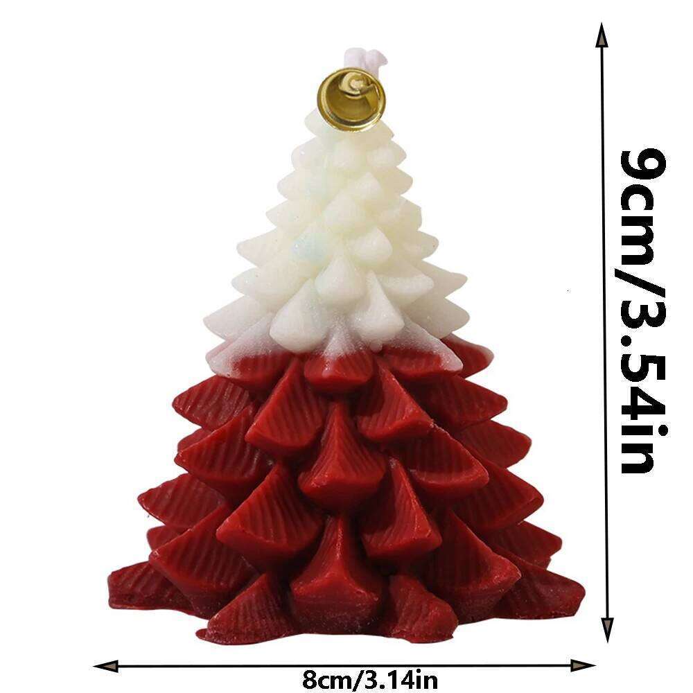 Tree Aromatherapy Candle Wholesale Box Set Gift DIY Atmosphere Decoration Design Christmas Candles S260204