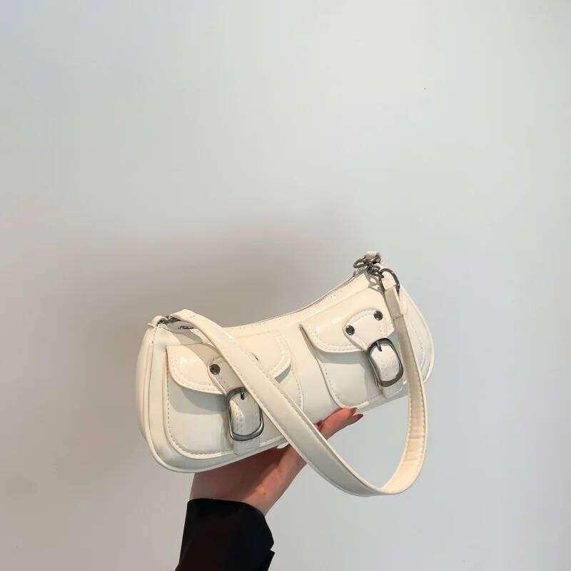 Women's fashion commuting armpit personality trendy cool scooter small senior sense shoulder crossbody bag C260204