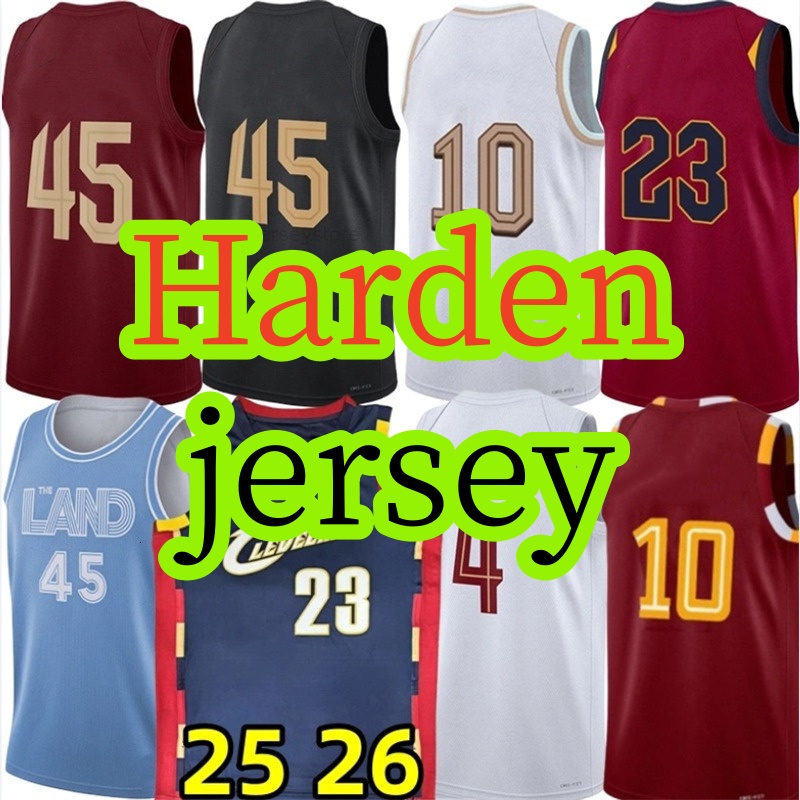 Harden HOT Cavs Donovann Mitchell CLE Cavalier Basketball Darius Garland Evan Mobley Jarrett Allen Max Strus Lonzo Ball De Andre Hunter Nance Retro City Jerseys Men