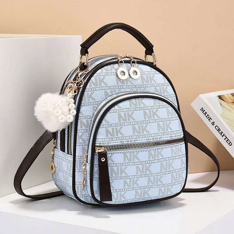 Luxury Brand Women's Fashion Versatile Single Shoulder Crossbody Bag Large Capacity Leisure Travel Backpack Z260202