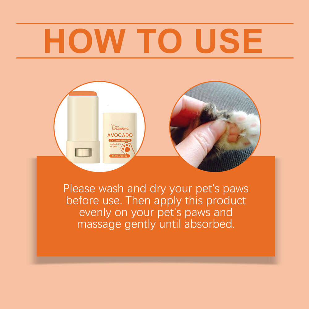 Yegbong Pet Grooming Anti-Dry Crack Delicate Paw Care Moisturizing Balm S260203