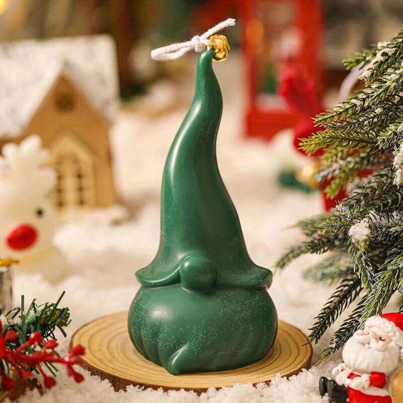 2/1PCS Santa Claus Christmas Tree Irregular Candle Home Decorations Creative Gifts Party Aromatherapy Tabletop Scene Souvenirs S260204
