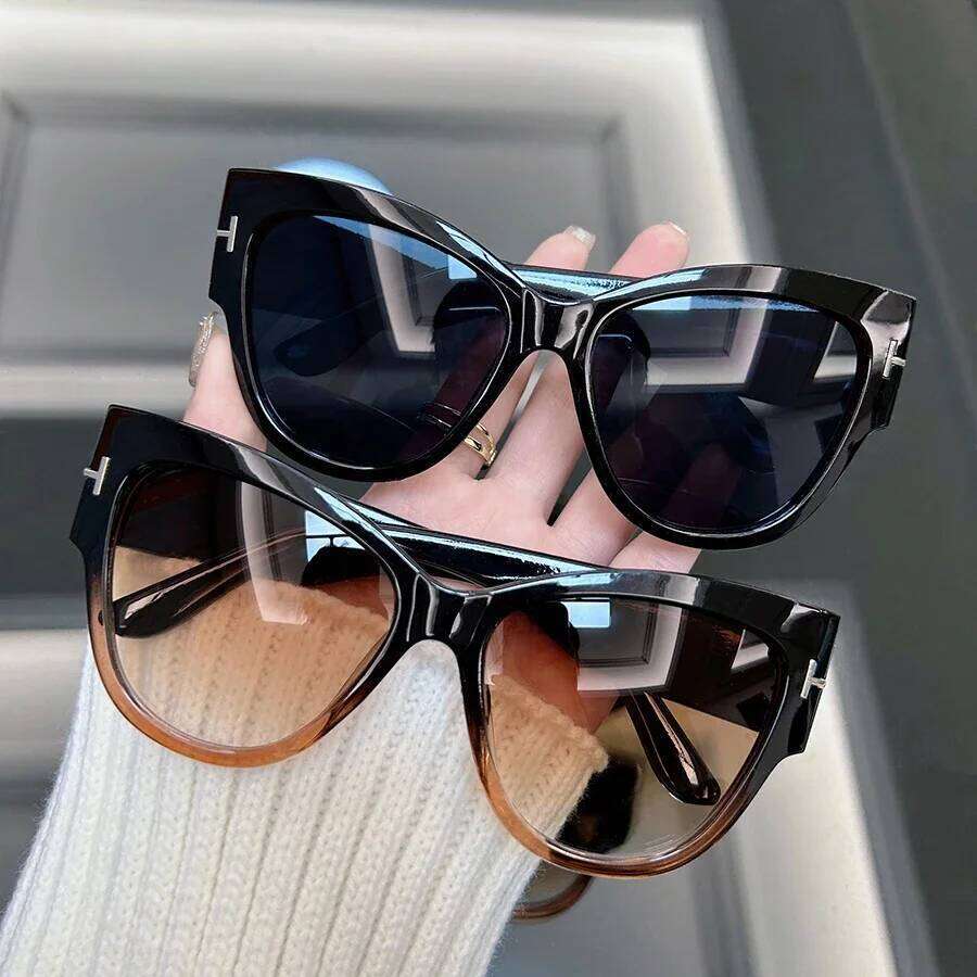 Vintage Cat Eye Sunglasses Women Men Brand Designer Sun Glasses Female Male Outdoors Classic Mirror Shades Oculos De Sol C260204