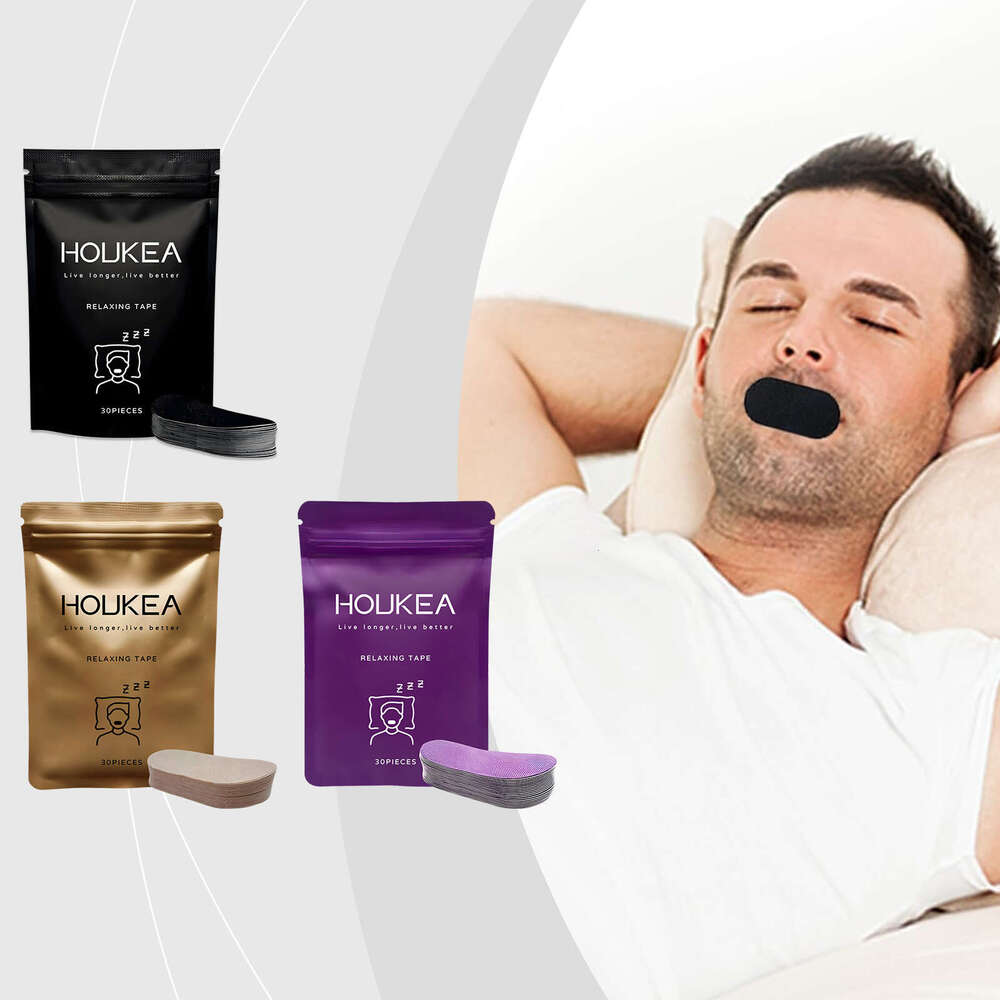 Houkea Sleep Anti-Snoring Series Nighttime Comfort for Snoring Calming Night Oral Body Care Patch S260203