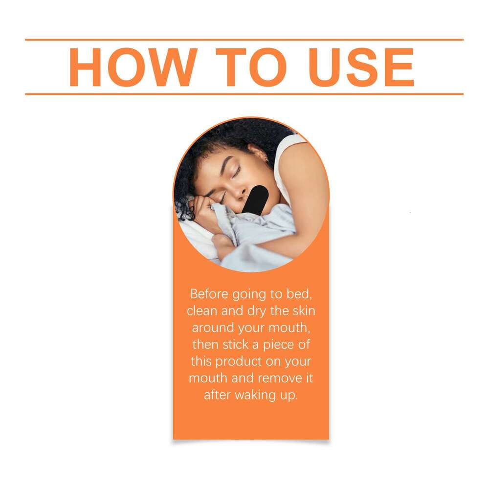 Ximonth Gentle Formula for Quiet Nighttime Anti-Snoring Sleep Care Patch S260203