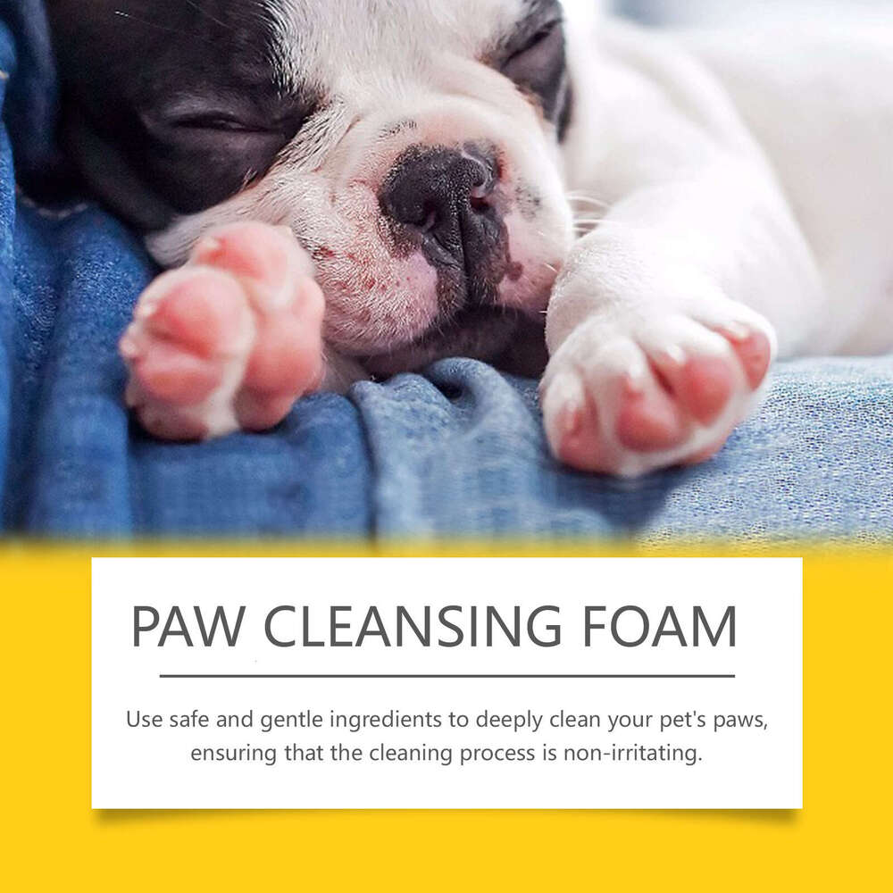 Yegbong Pet Foam Cleaner Deep Cleaning Dog Cat Paw Care Moisturizing S260203