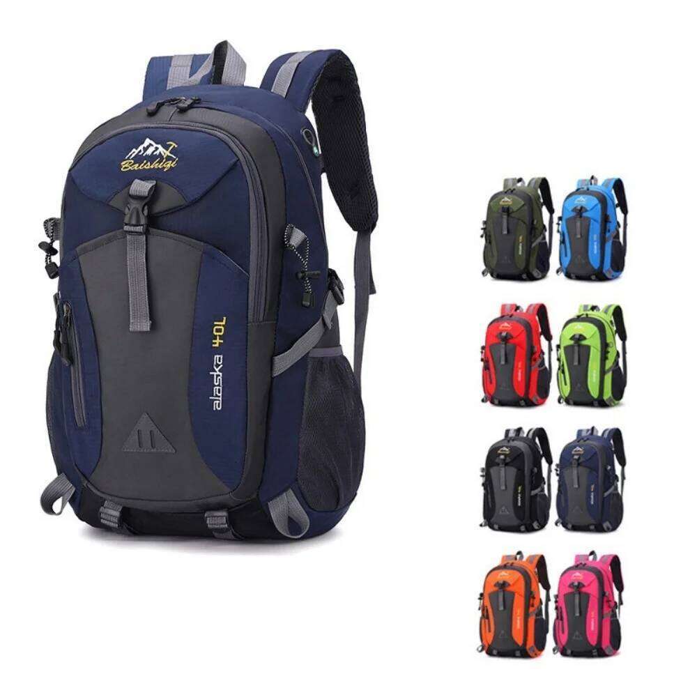 Large Capacity High-Quality Multifunctional Travel Backpack Reinforced For Camping Jogging Cycling Z260204