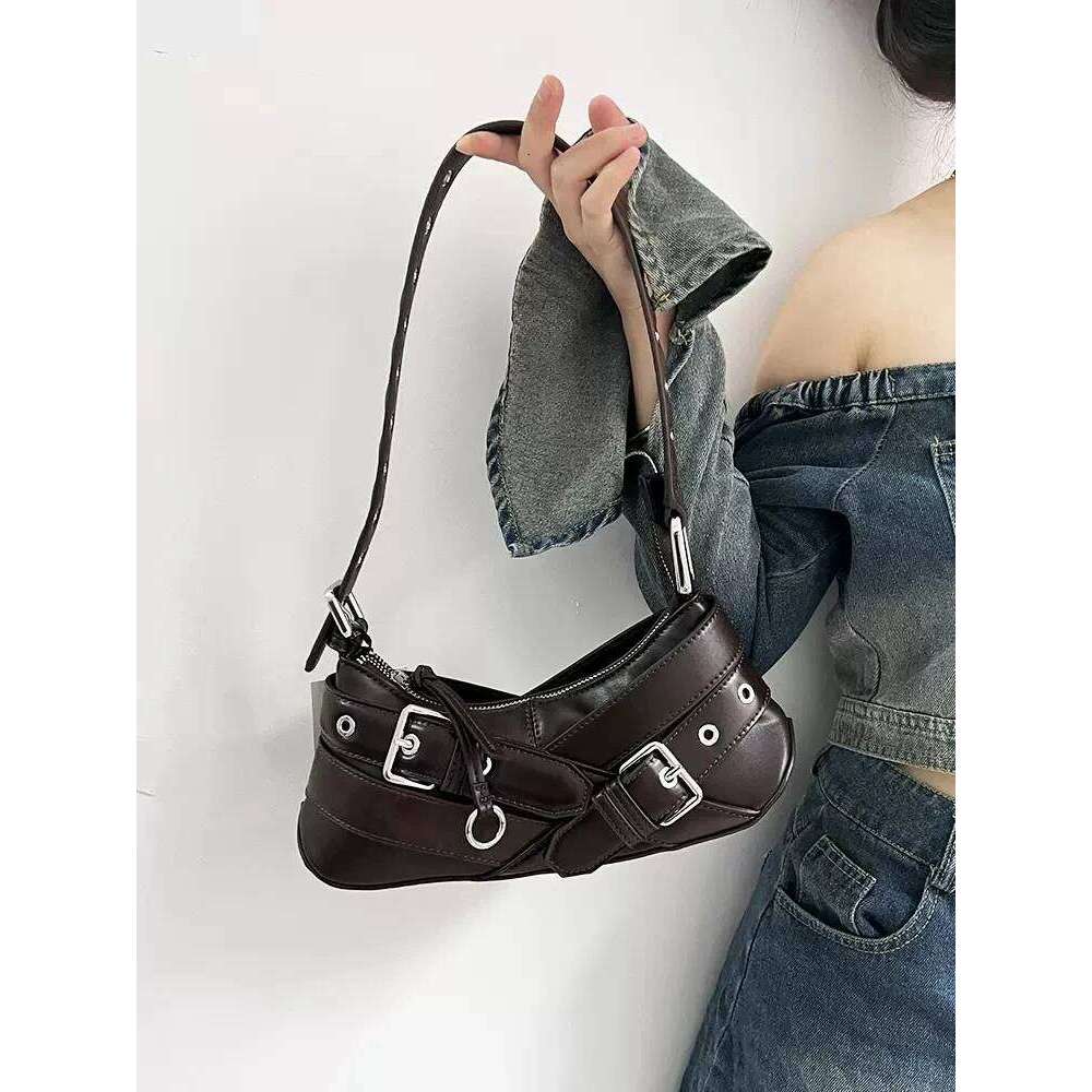 Retro Handbag PU Leather Shoulder Totes Underarm Vintage Top Handle Female Small Subaxillary Bag for Women C260204