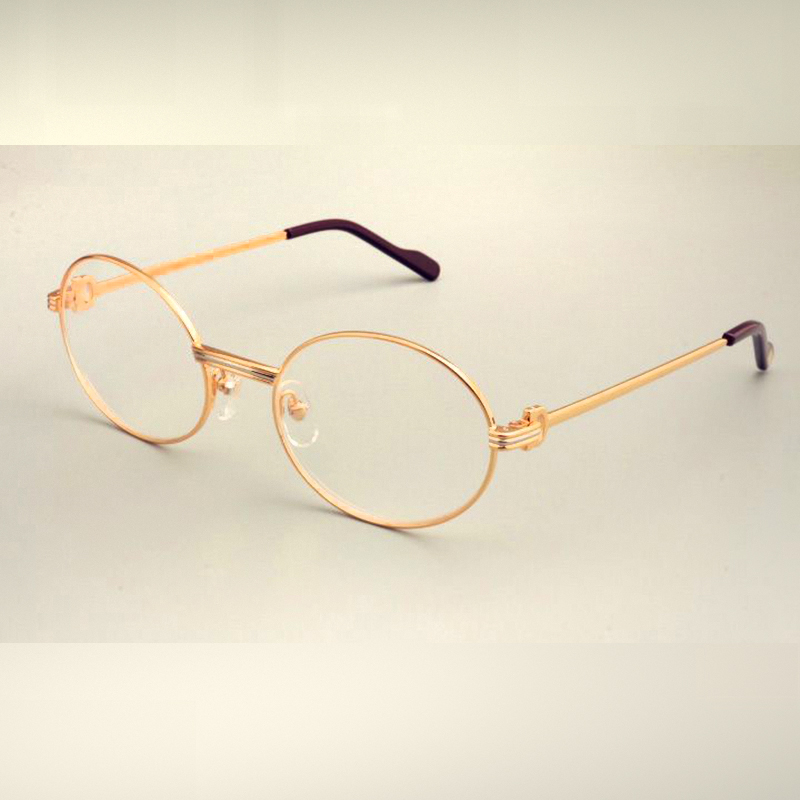 ultra light round retro glasses 1188008-1 fashion men and women decorative glasses frame