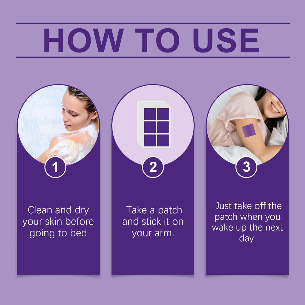 SOUTH MOON Scent Sleep Lavender Enjoy Nighttime Atmosphere Gentle and Fragrant Care Patch S260203