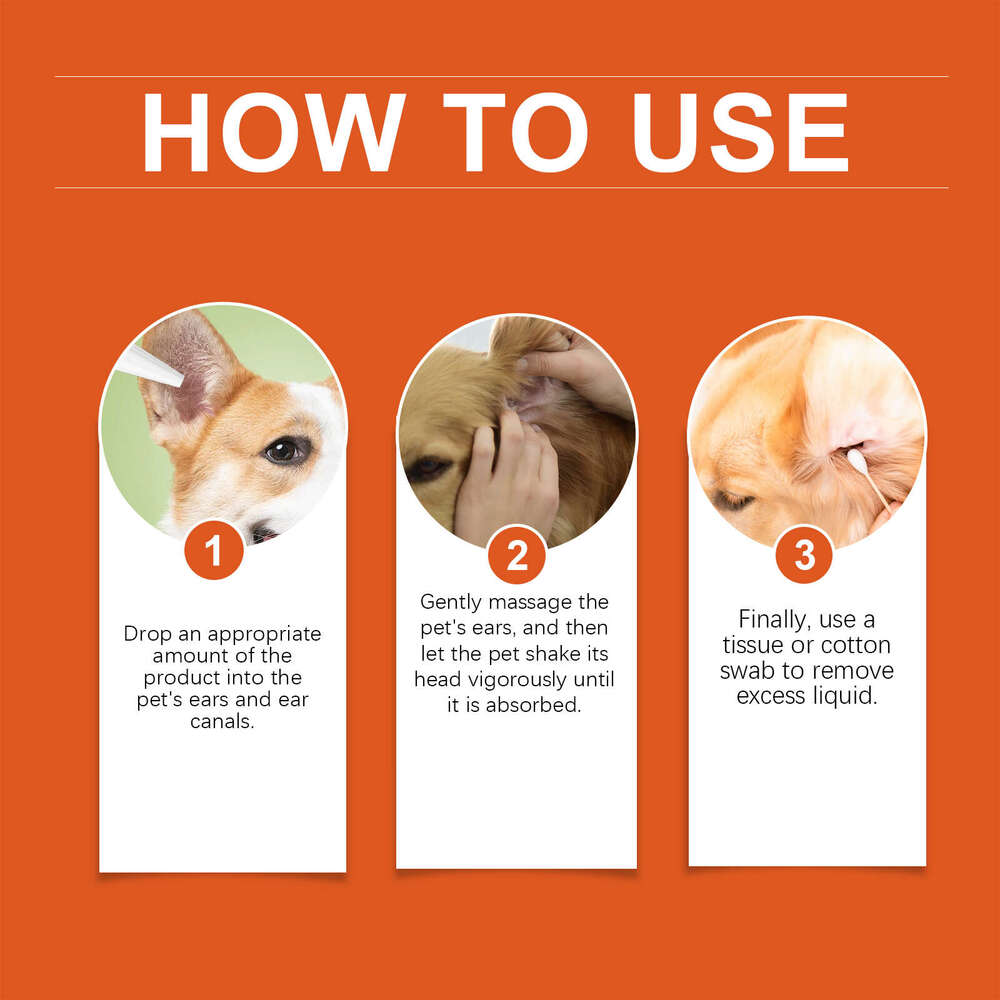 EelJoy Pet Ear Cleaning Gentle Earwax Paw Pad Deodorization for Cats and Dogs S260203