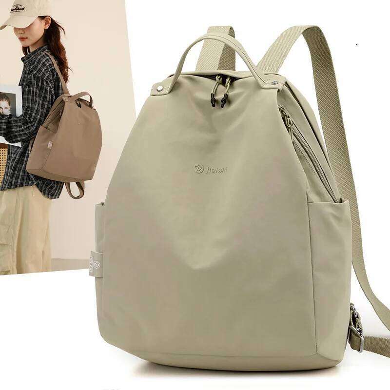 Lightweight Fashion Women's New Simple Travel Portable Backpack Large Capacity Outdoor School Girl's Schoolbag Z260202