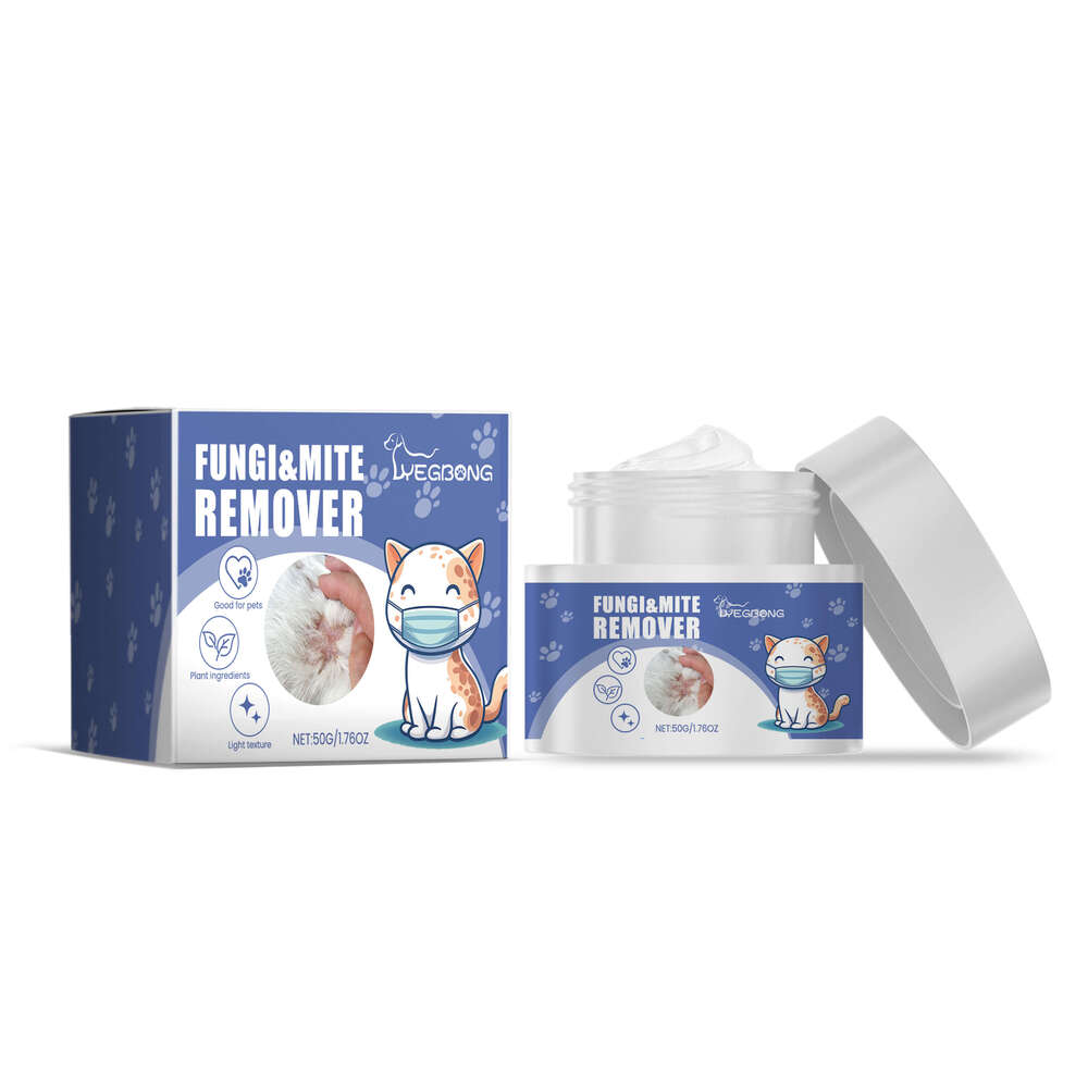 Yegbong Cat Dog Pet Skin Deworming Gentle Ingredients Health Care Mite Removal Cream S260203