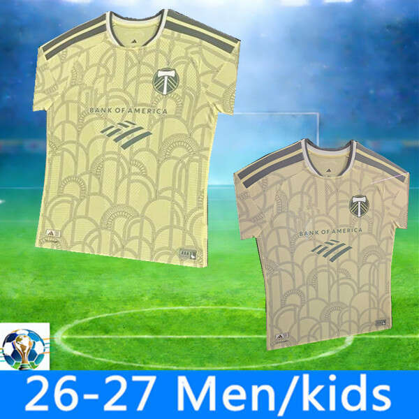 S-4XL 2026 Portland Away Timbers soccer jerseys 26 27 21 WILLIAMSON 19 MOSQUERA 29 MORENO 30 MATURE ANTONY CHARA LORIA US Kids Kits football jersey shirt