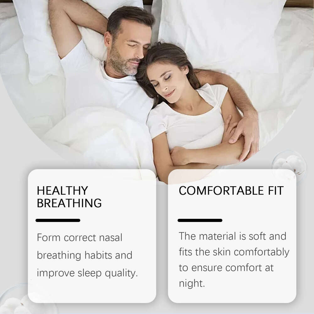 Ximonth Anti-Snoring Sleep Aid Comfortable Breathable Mouth Tape Patch S260203