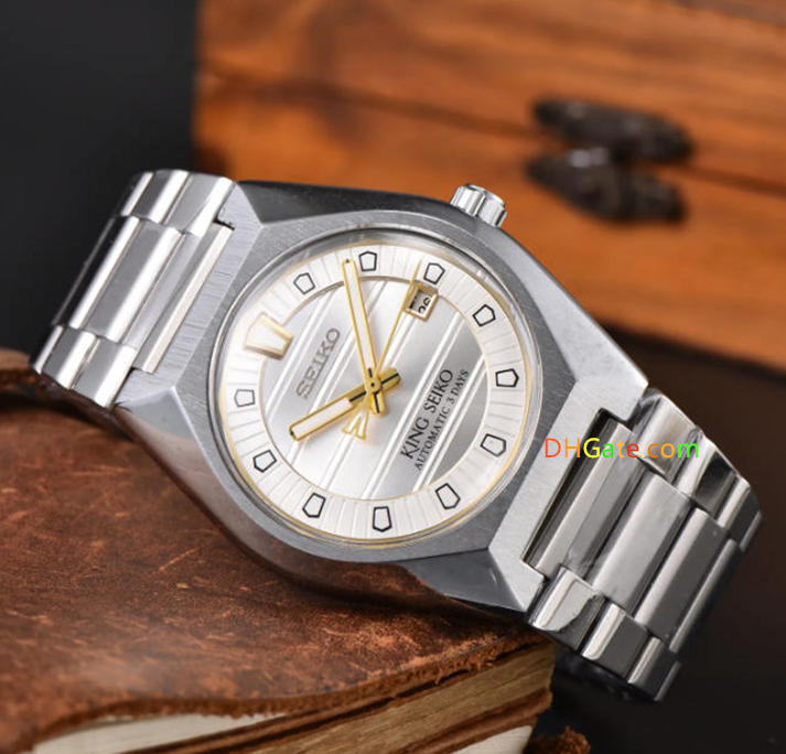 Mens SEIKOity Mechanical Automatic Movement watch Self Winding Designers Men Watches Stainless Steel Wristwatches Montre de luxe