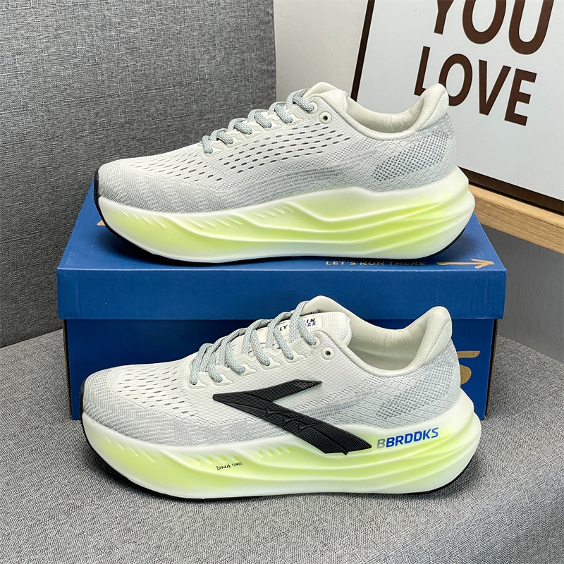 TEMAI 2026 Super Glycerin Thick-Soled Shock-Absorbing Sports Shoes for Men and Women, Running Shoes