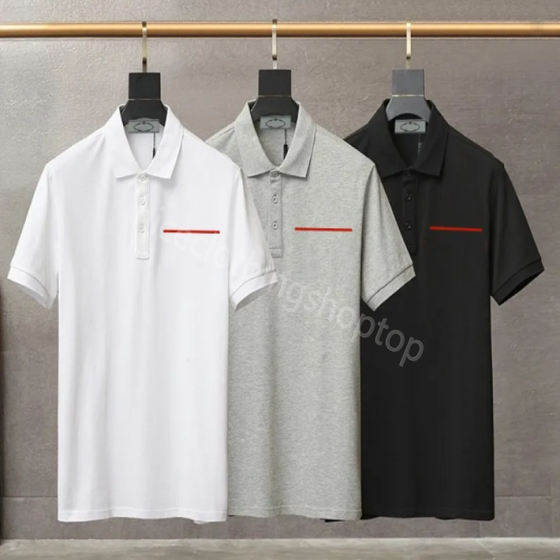 Designer mens polos designer polo shirt Tee Short sleeve fashion polo shirt for man summer womens T-shirt couples Sweatershirt triangle t shirt Top sportswear