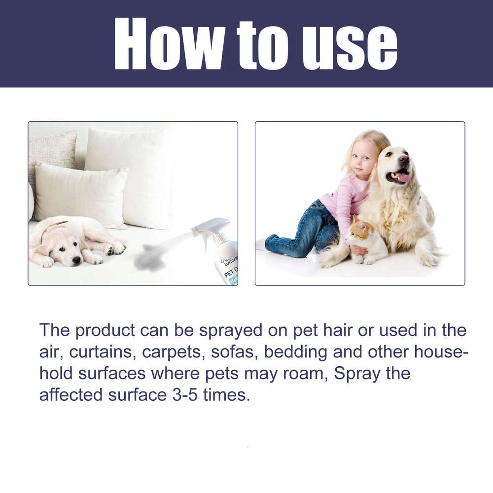 Yegbong Pet Deodorizing Spray Cleaning Cat Dog Odor Feces Deodorizer Indoor Freshener Deodorant S260203