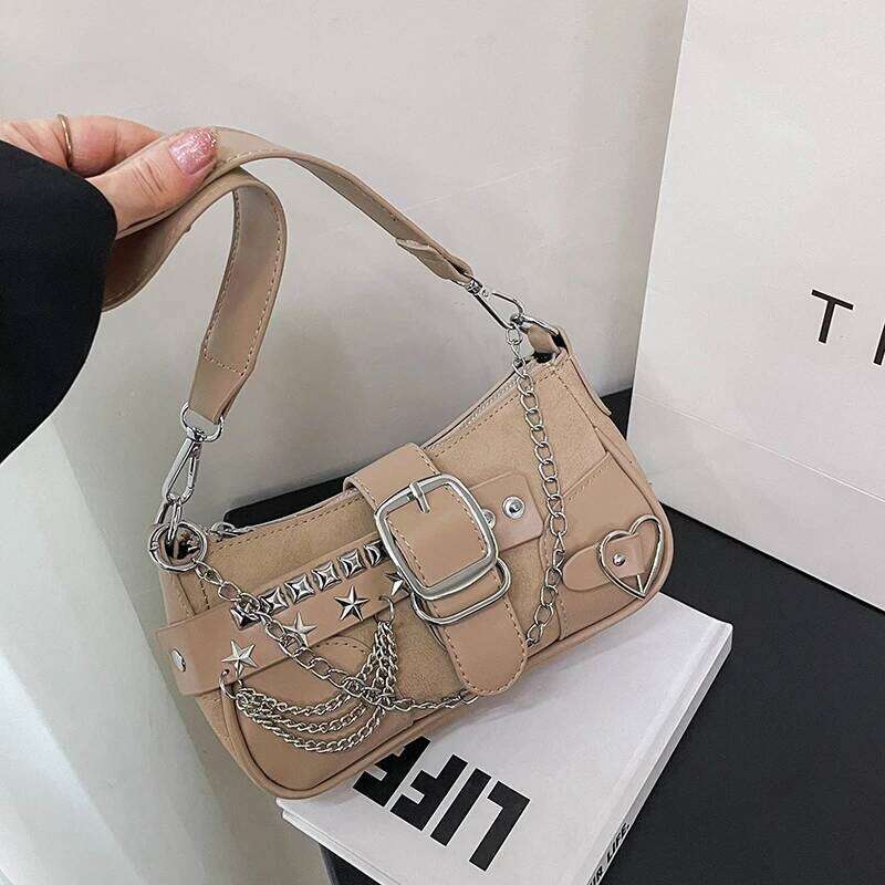 Ladies' 2025 Fashion New Style PU Underarm Shoulder Bag designer luxury bag bolso marca lujo bags for woman C260204