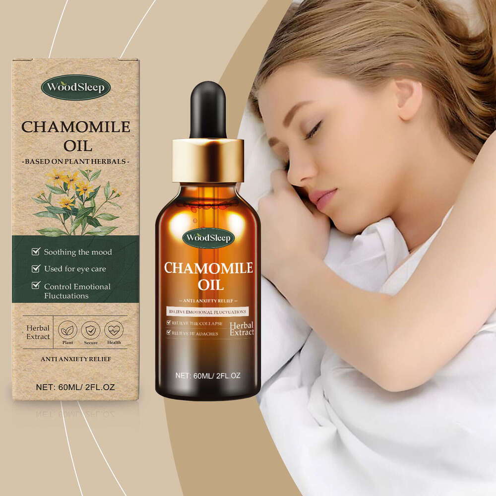 WoodSleep Chamomile Sleep Soothing Body Comfort Skin Daily Portable Care Essential Oil S260203