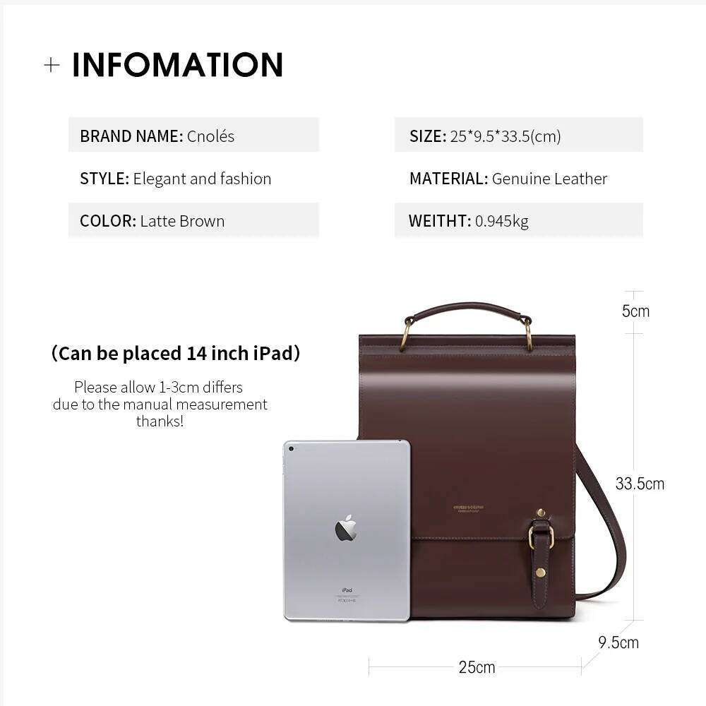 Cnoles Women Leather Backpacks Purse Shoulder Bags Female Vintage Travel Backpack Casual School College Book Bag For Girls Z260202