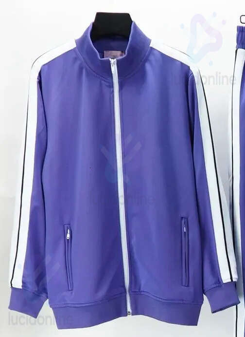 Palms mens Womens Sports Pant Tracksuits Suits Loose Coats Jackets Sweatpants Rainbow Drawstring Zipper Trousers Casual Sportswears palm anglestracksuit 1a3